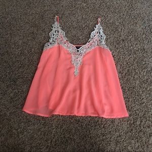 Lace tank